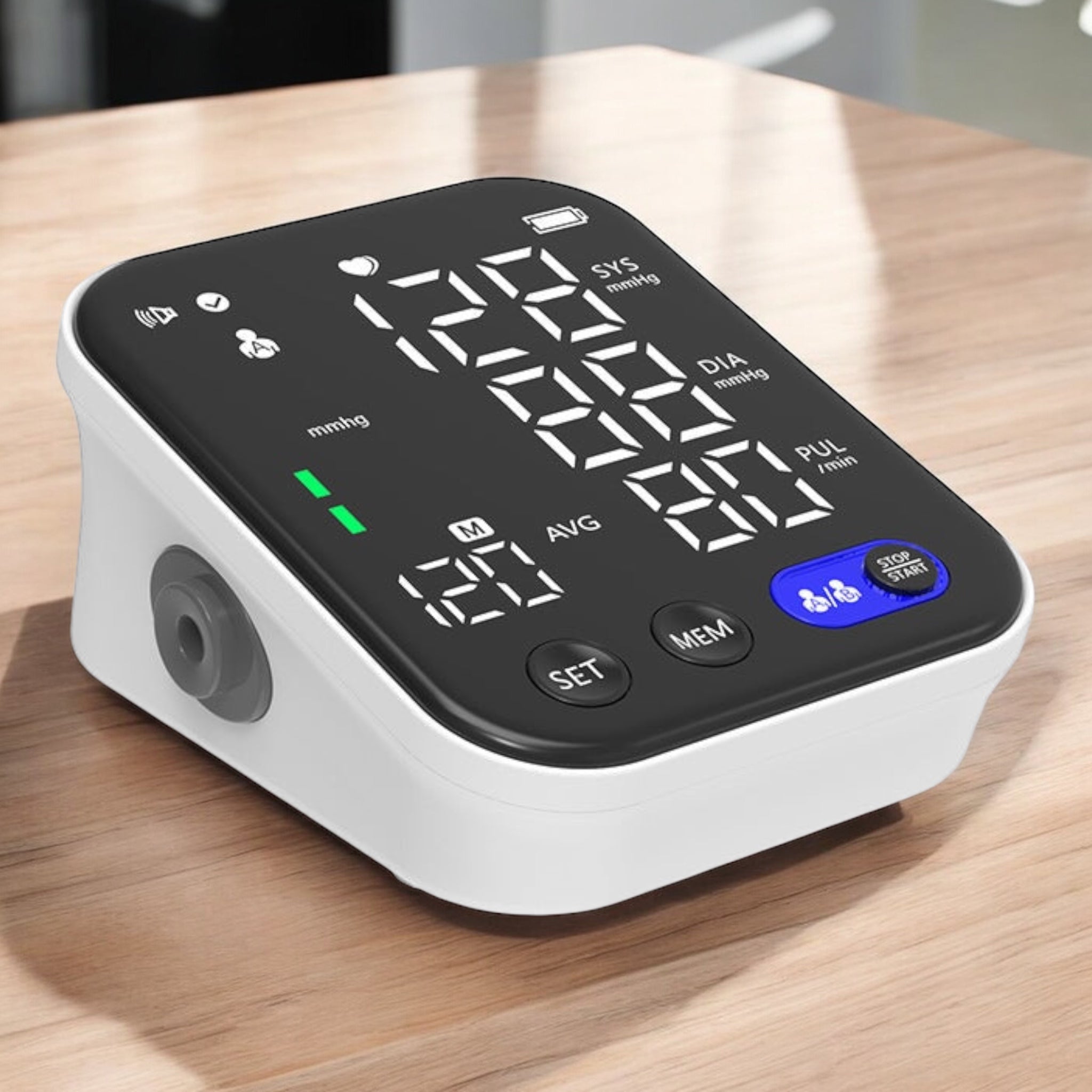 Bp Screen Electronic ARM Blood Pressure Monitor Ultra Clear Large Screen Pulse S ...