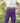 Fitness Vibes Yoga Capri Leggings. Stylish 4-Way Stretch High-Rise Waistband. Available in 6 Sizes . Classy FV Women’s Activewear. Purple Colour
