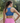 Fitness Vibes High-Neck Racerback Fully Lined, Padded Sports Bra. Stretchy & Comfortable FV Sports Bra. Sizes XS-XL .Dark Blue Colour