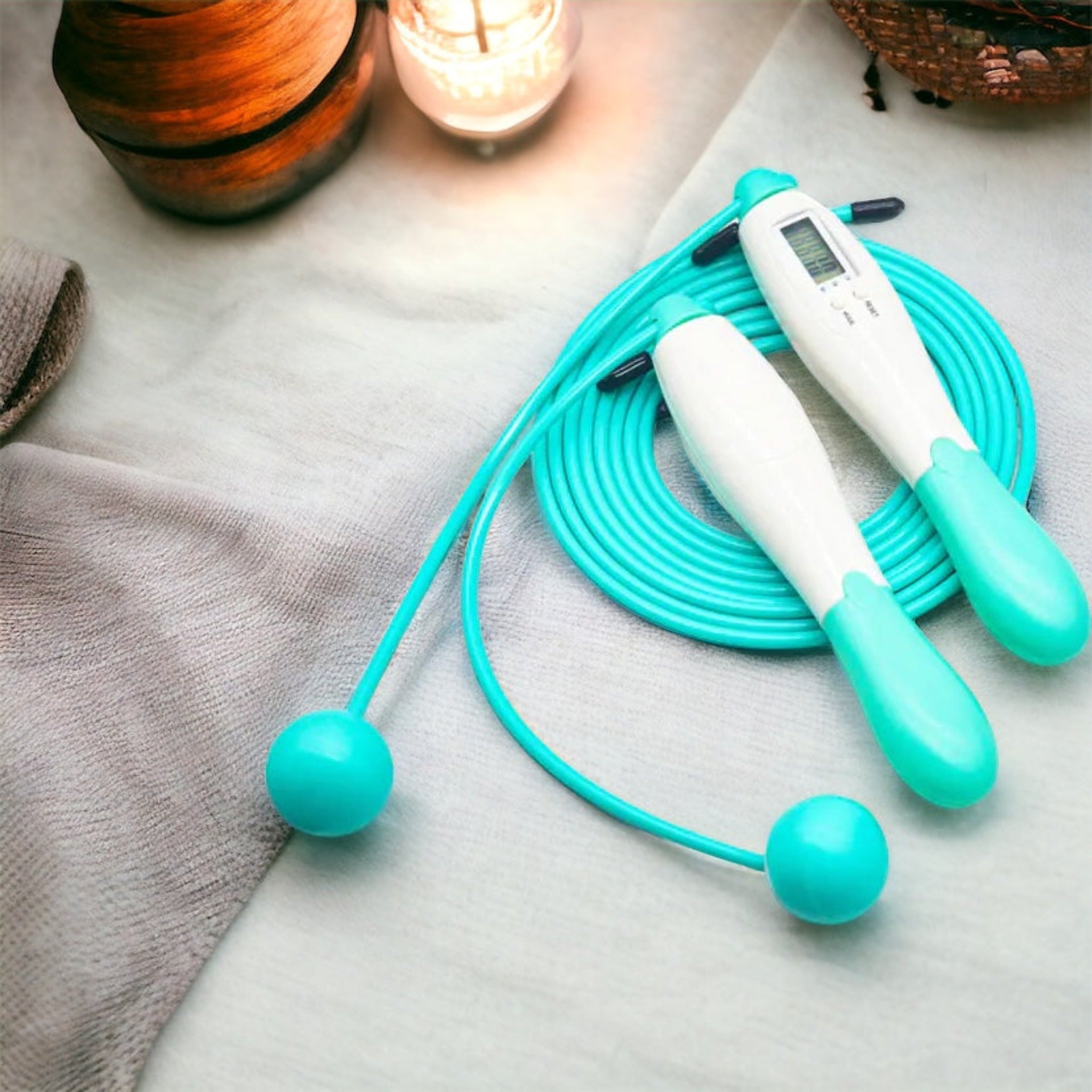 Counter Skip Rope Ultimate Cordless Electronic Counting Skip Rope: Track Calories & Jump ...