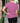 Fitness Vibes Classy & Active T-Shirt for Women , Stylish & Comfy T-Shirt. Semi-fitted silhouette. Light  & Breathable , Moisture Wicking Light Pink Colour T-Shirt . FV Women's Active Wear