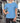 Fitness Vibes Active T-Shirt for Women ,Designed for Yoga & Running or Gym. Stylish & Classy Comfy T-Shirt. Semi-fitted silhouette. Light & Breathable , Moisture Wicking Light Blue Colour T-Shirt . FV Women's Active Wear