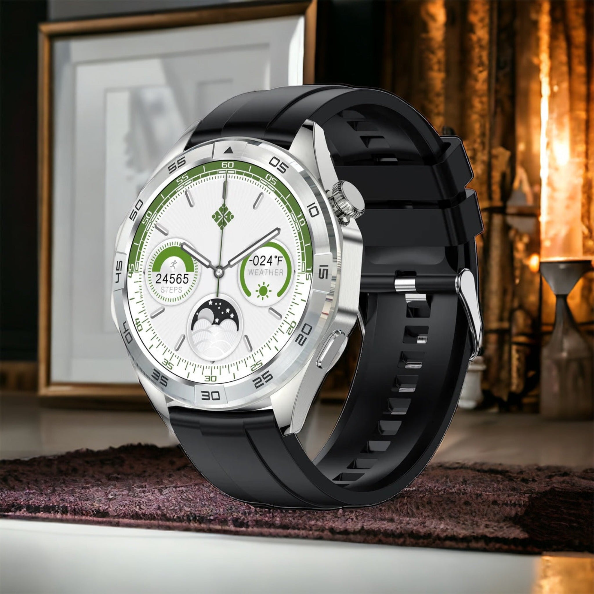 EX105 Smart Watch Encoder: Wireless Charging, Health Monitoring, Bluet ...